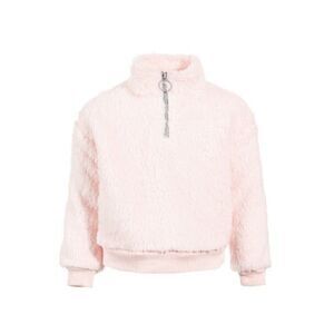 IDEOLOGY Big Girls Sherpa Quarter-Zip Pullover, sweater, new